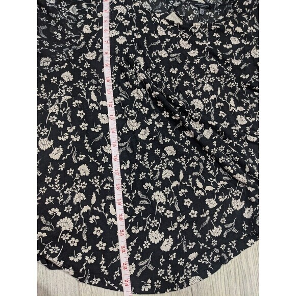 Lucky Brand Top Womens 2X Floral Cotton Modal Blend Boho Blouse Plus Sz XXL N14 - Picture 7 of 8
